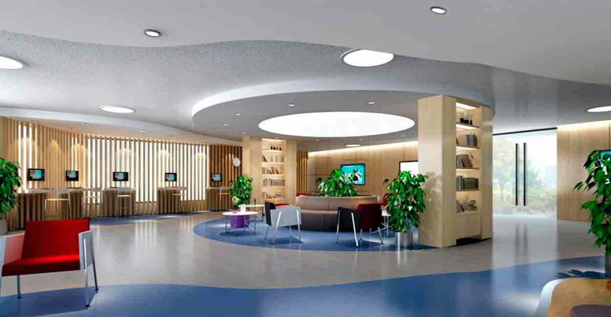 財經大學SI空間設計-留學生交流中心室內裝修設計